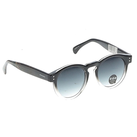 KOMONO Sunglasses NEW Paisley round black grey - Picture 2 of 9